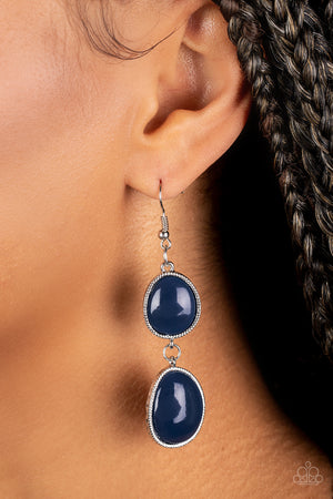 Paparazzi Mediterranean Myth - Blue Earrings
