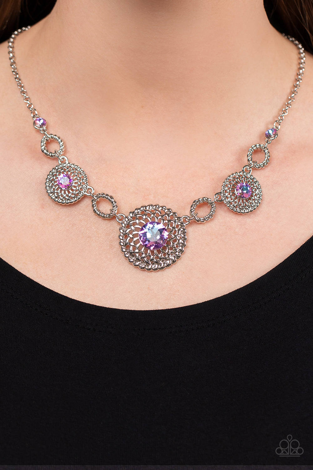Paparazzi Cosmic Cosmos - Purple Necklace