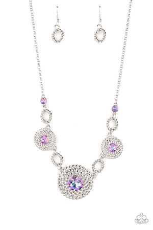 Paparazzi Cosmic Cosmos - Purple Necklace