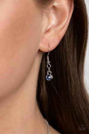 Paparazzi Razor-Sharp Refinement - Blue Necklace