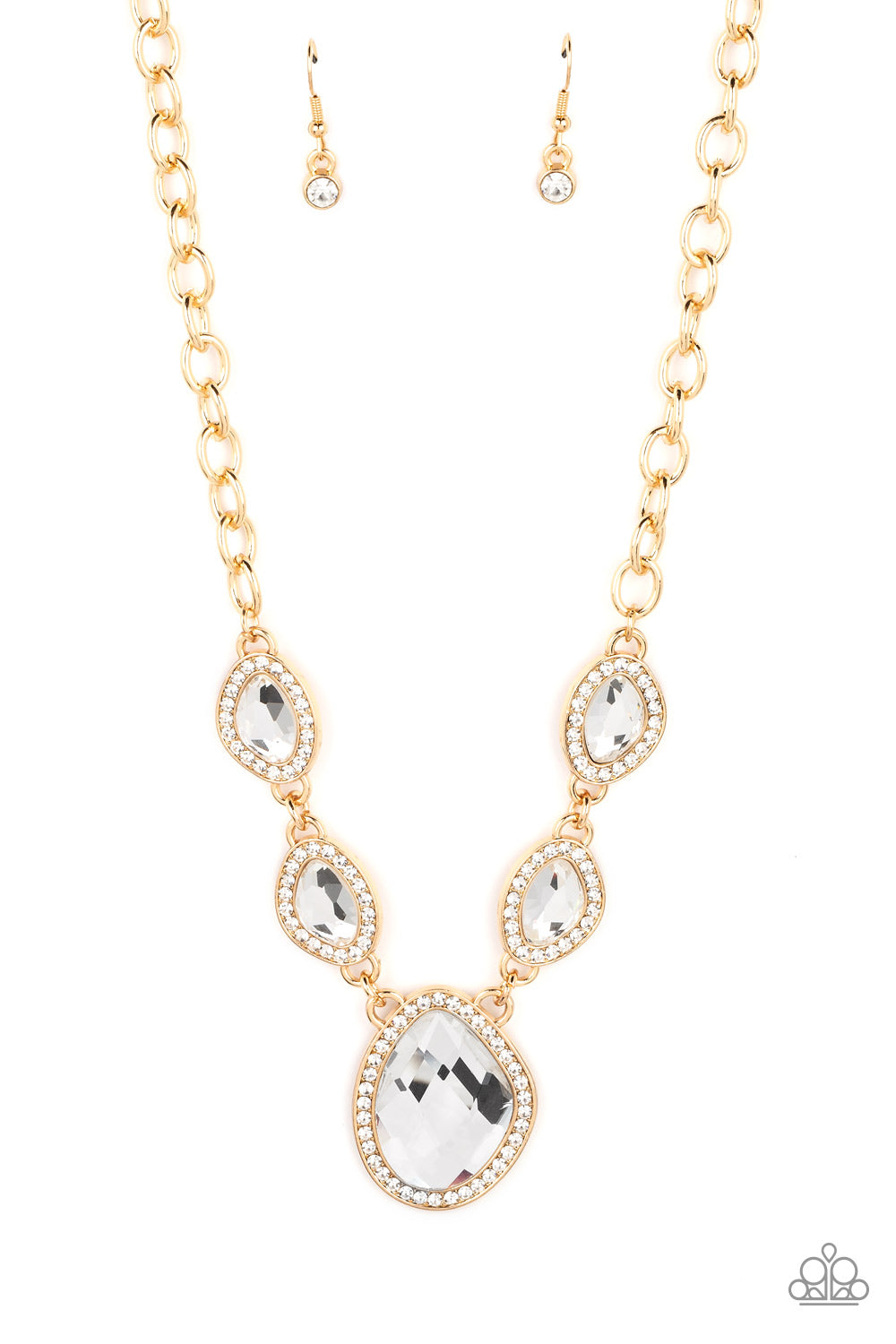 Paparazzi The Upper Echelon - Gold Necklace