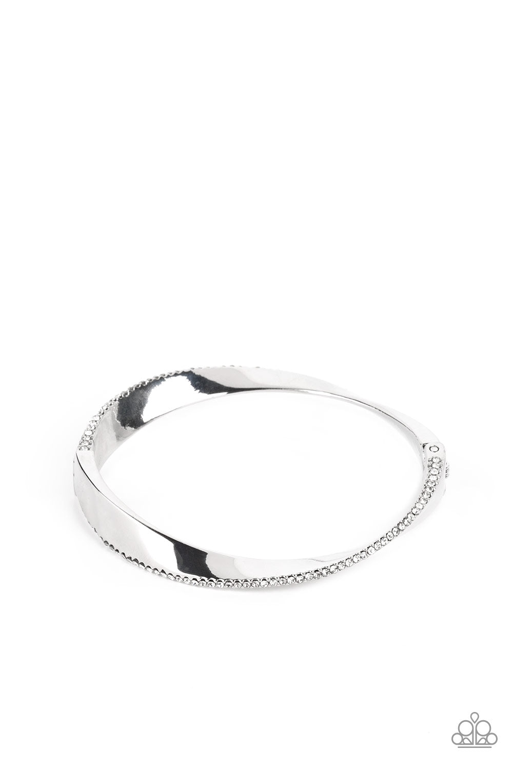 Paparazzi Artistically Adorned - White Bracelet