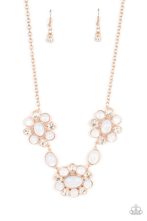 Paparazzi Life of the Party October 2022 - Your Chariot Awaits Rose Gold Necklace