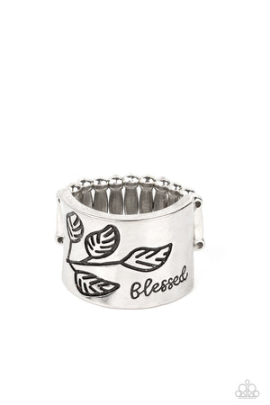 Paparazzi Blessed with Bling - Silver Ring