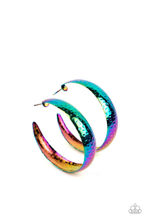 Paparazzi Life of the Party Exclusive September 2022 - Futuristic Flavor Multi Earrings