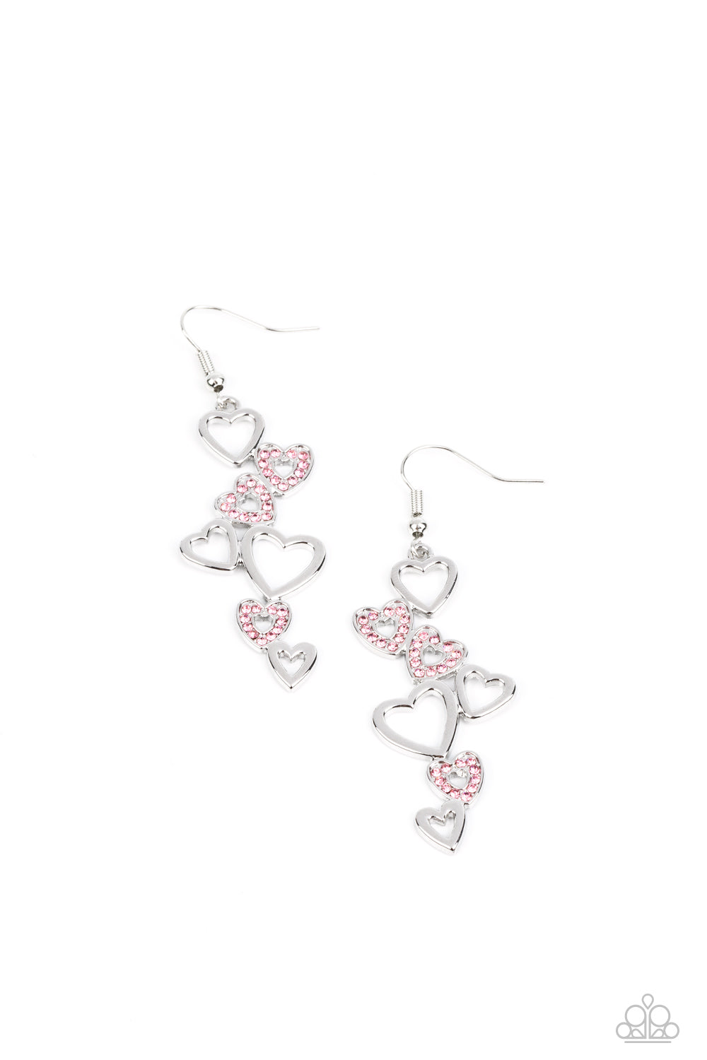 Paparazzi Sweetheart Serenade - Pink Earrings