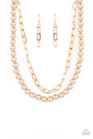 Paparazzi Suburban Yacht Club - Brown Necklace