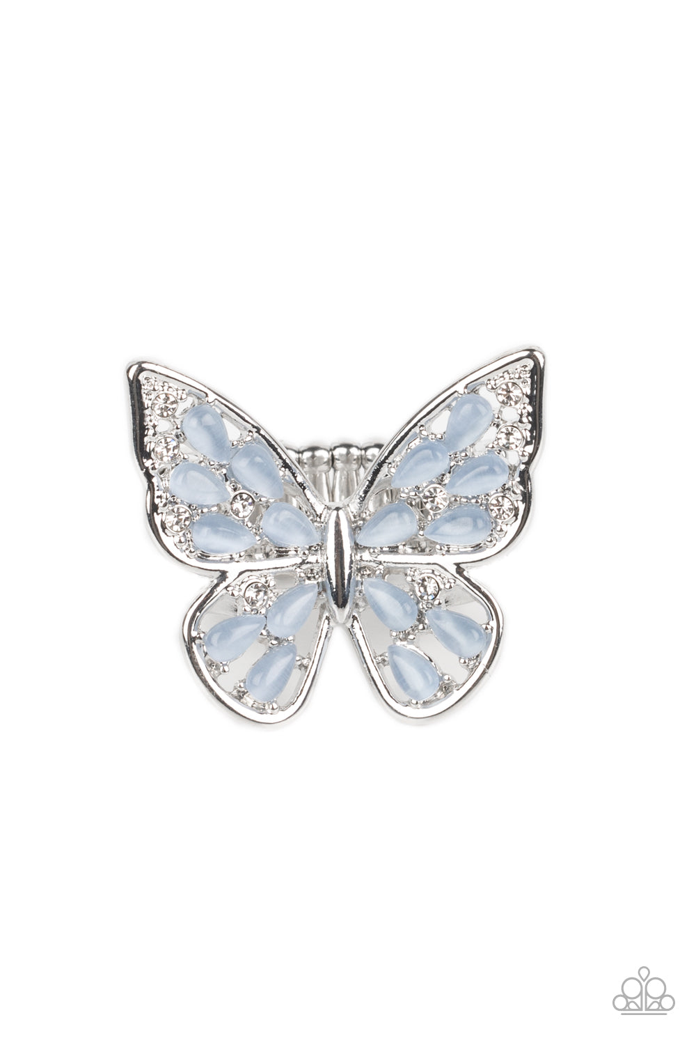Paparazzi Flying Fashionista - Blue Ring