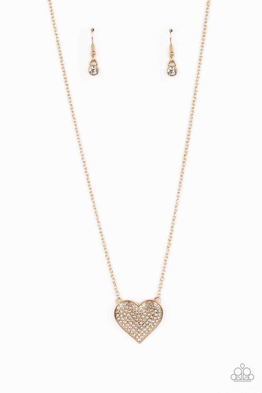 Paparazzi Spellbinding Sweetheart - Gold Necklace