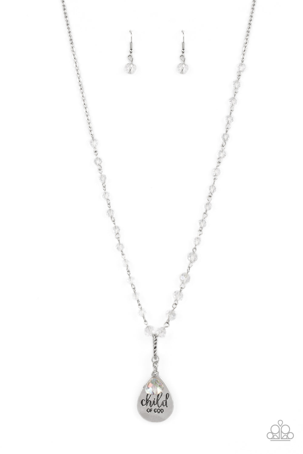 Paparazzi Divine Dance - White Necklace