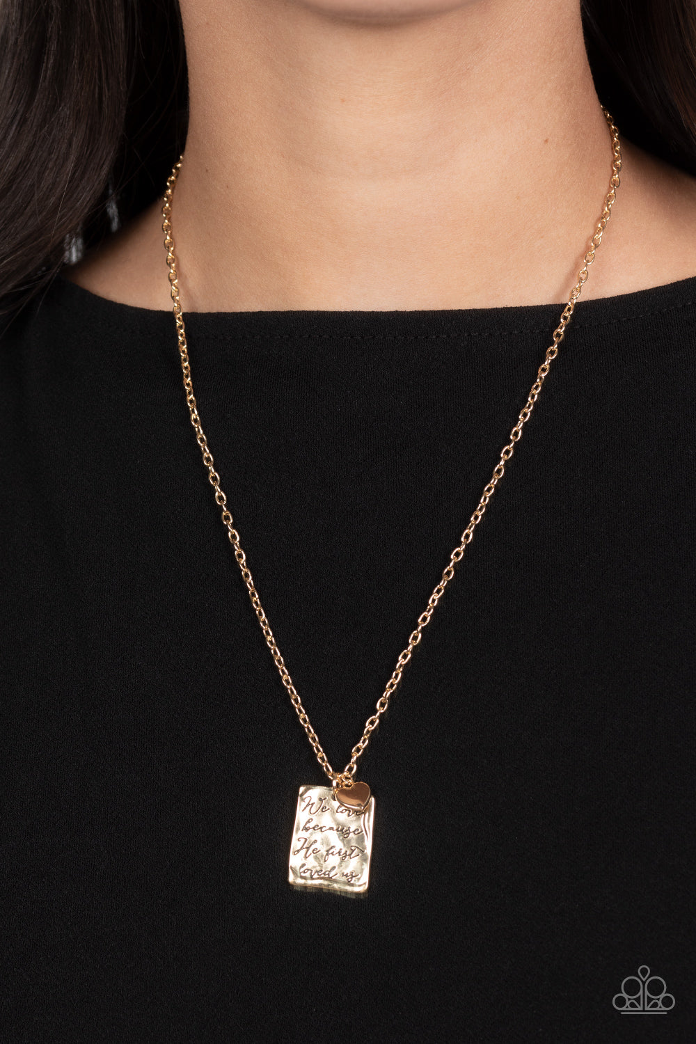 Paparazzi Divine Devotion - Gold Necklace