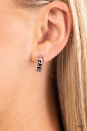 Paparazzi Rugged Rockstar - Silver Earrings