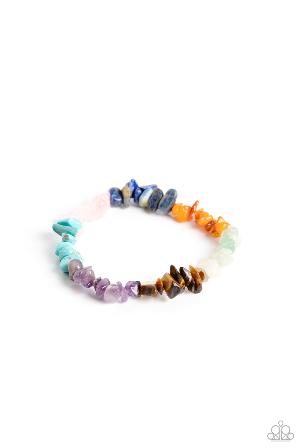 Paparazzi Pebbled Plains - Multi Bracelet