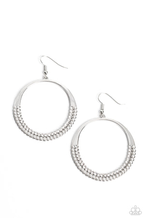 Paparazzi Material PEARL - White Earrings
