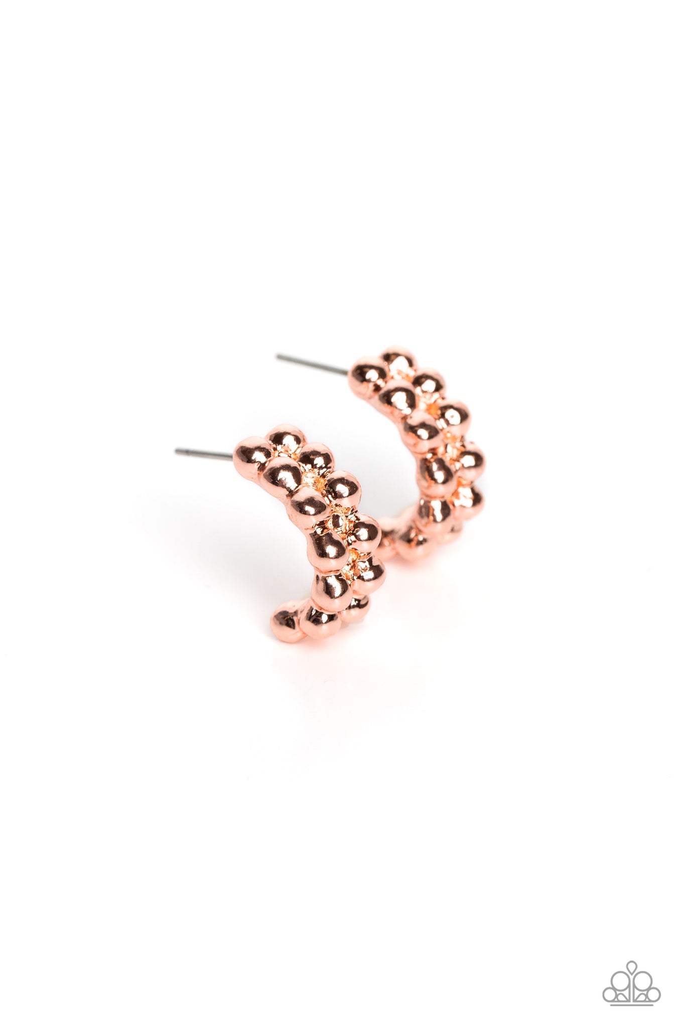 Paparazzi Bubbling Beauty - Copper Earrings