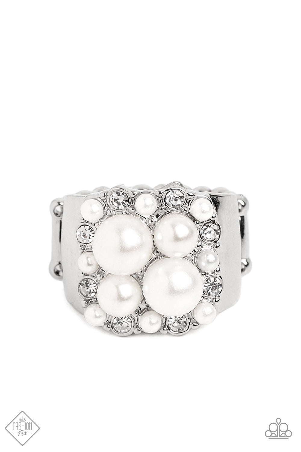 Paparazzi Opulent Overture - White Ring
