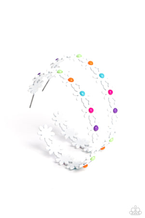 Paparazzi Daisy Disposition - Multi Hoop Earrings