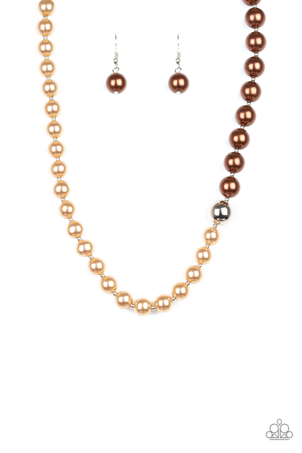 Paparazzi 5th Avenue A-Lister - Brown Necklace