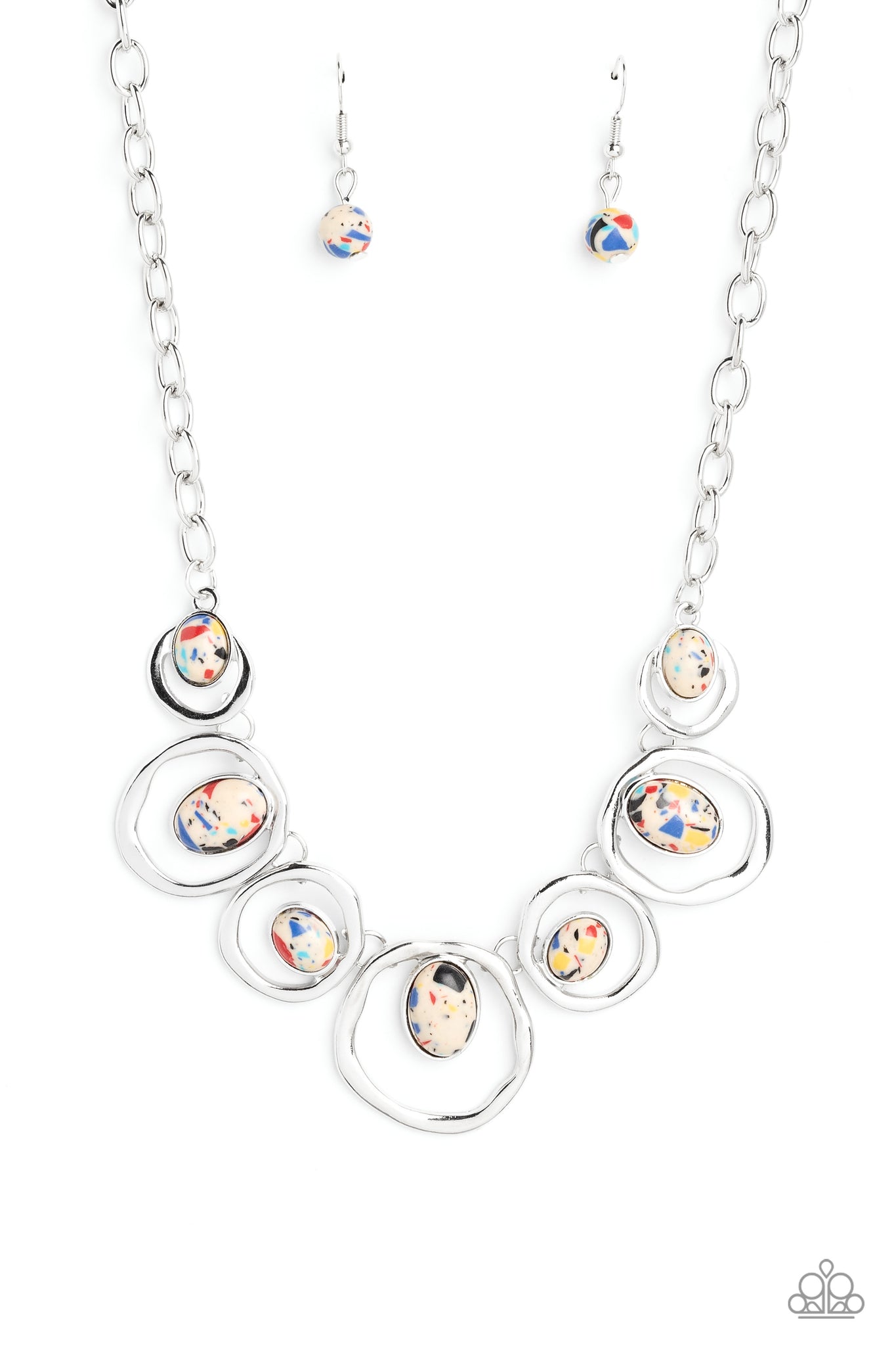 Paparazzi Marble Medley Yellow Necklace & Marble Myriad Yellow Bracelet