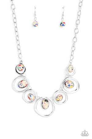 Paparazzi Marble Medley Yellow Necklace & Marble Myriad Yellow Bracelet