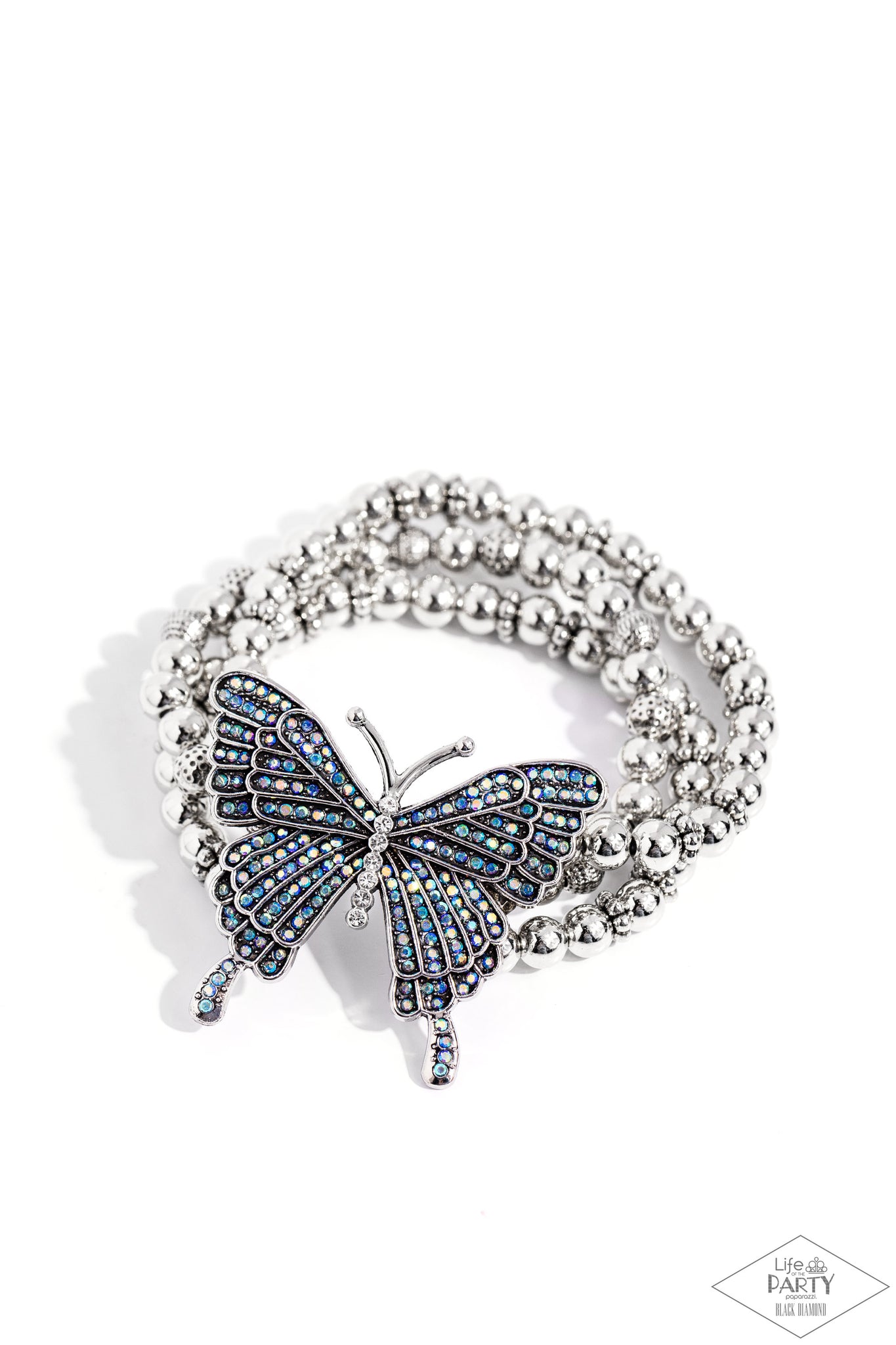 Paparazzi First WINGS First - Blue Bracelet