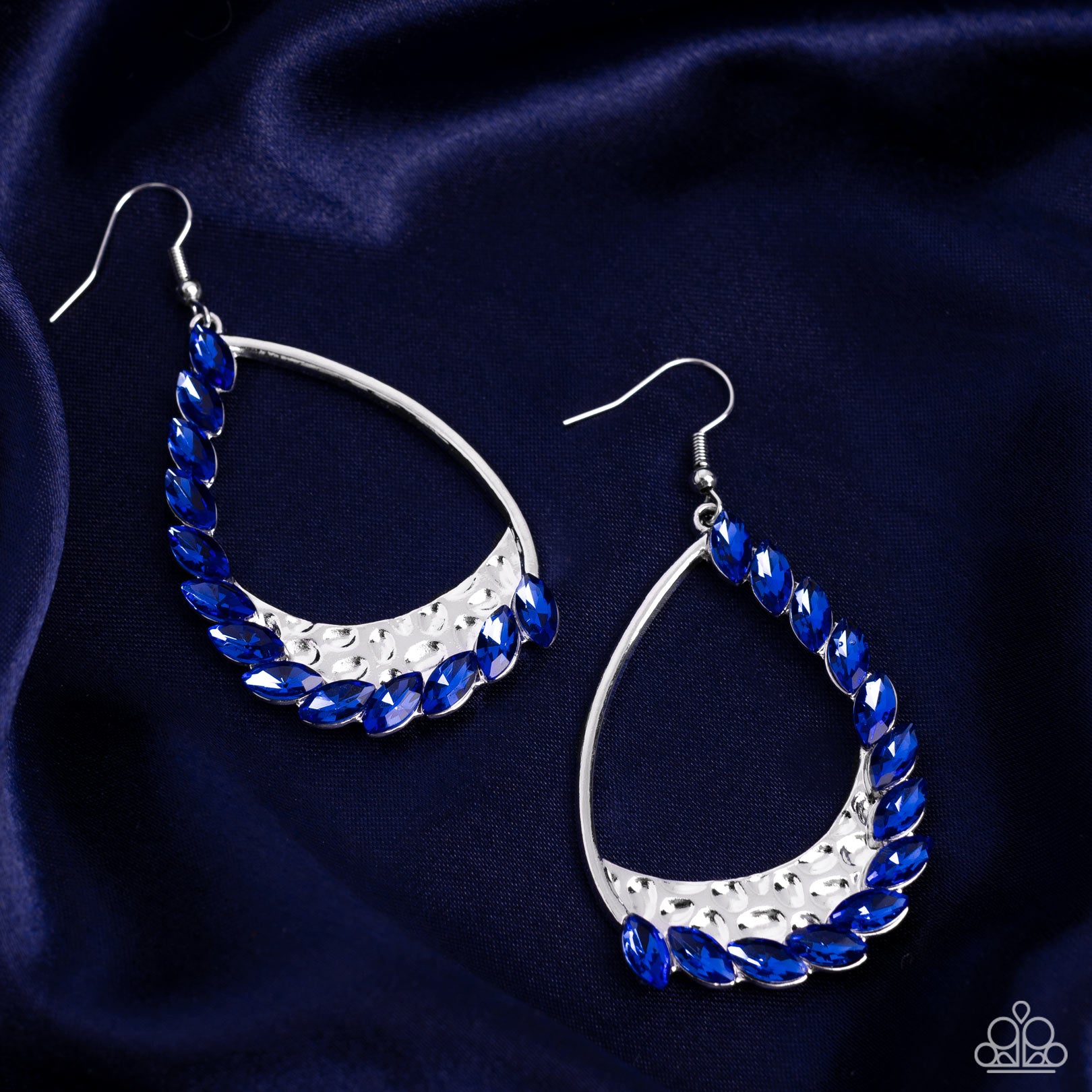 Paparazzi Looking Sharp - Blue Earrings