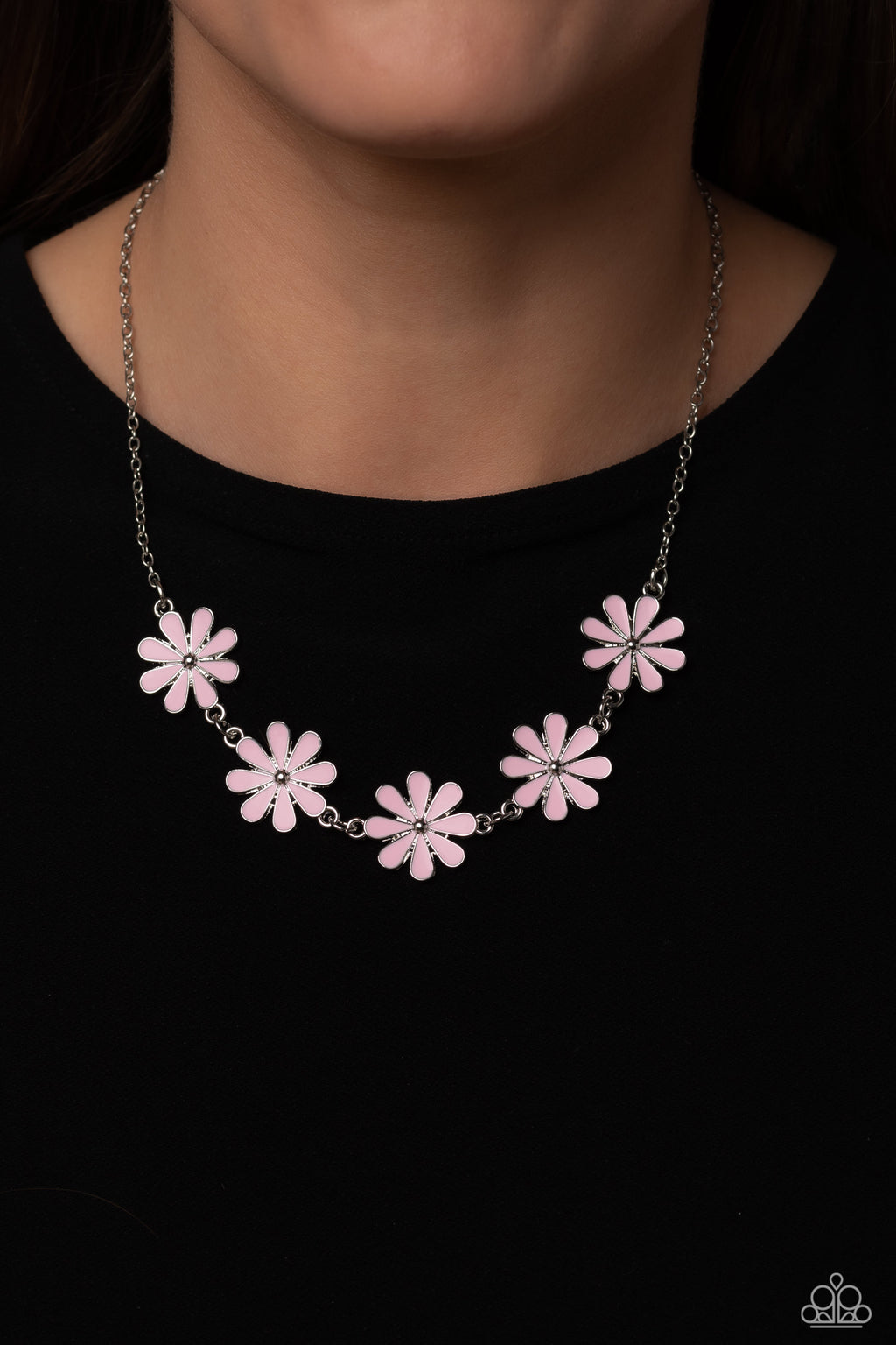 Paparazzi Flora Fantasy - Pink Necklaces