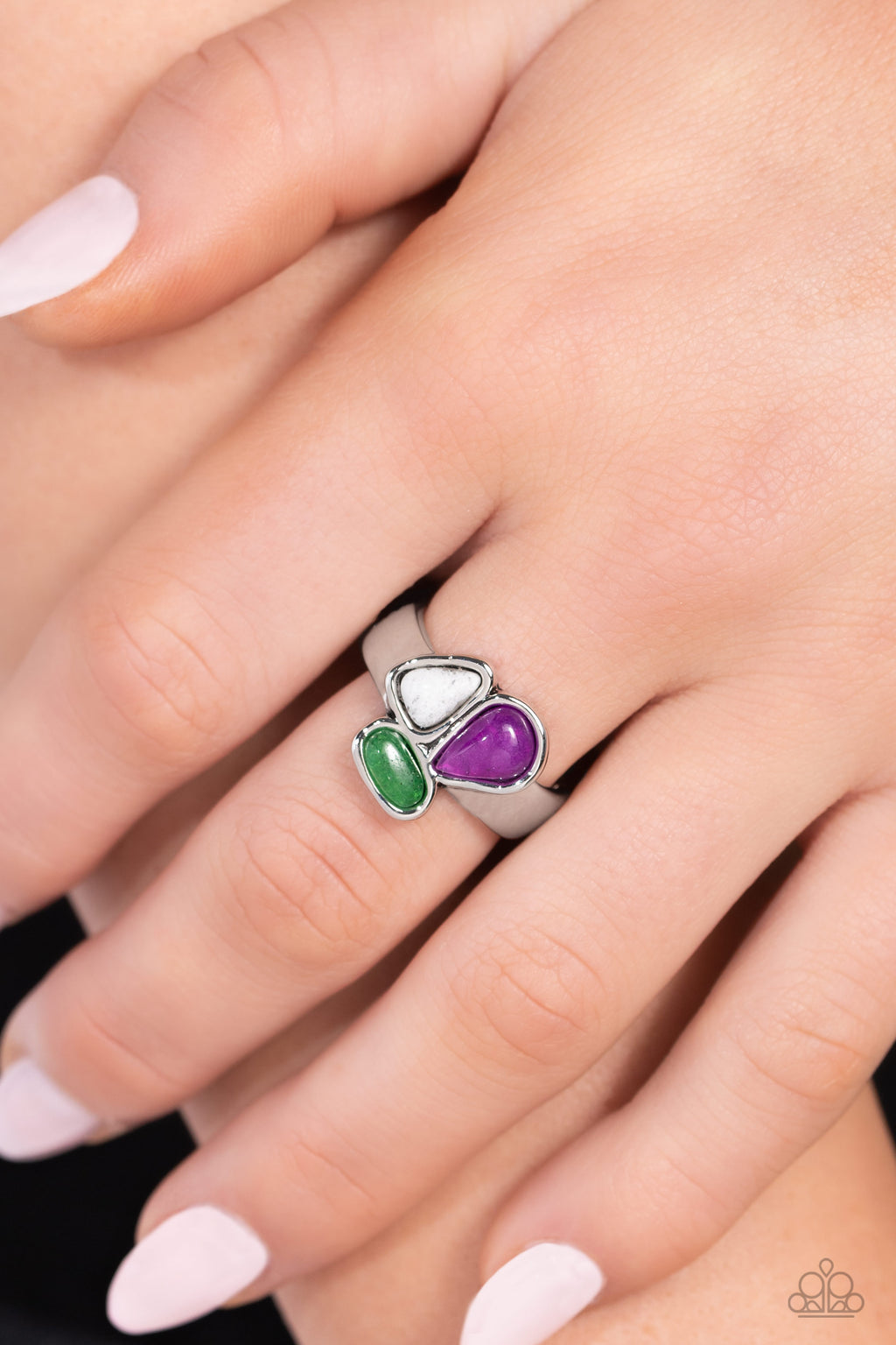 Paparazzi Geometry Test - Purple Ring