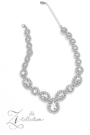 Paparazzi 2023 Zi Collection - Everlasting White Necklace