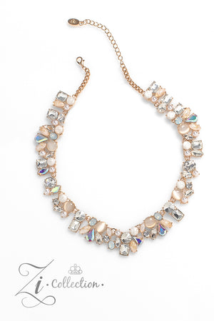 Paparazzi 2023 Zi Collection - Enchanting Gold Necklace