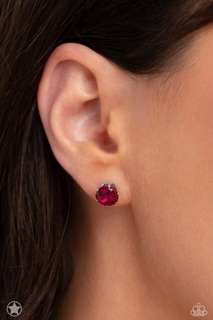 Paparazzi Just In TIMELESS - Pink Earrings