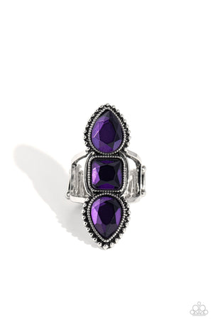 Paparazzi Dazzling Direction - Purple Ring