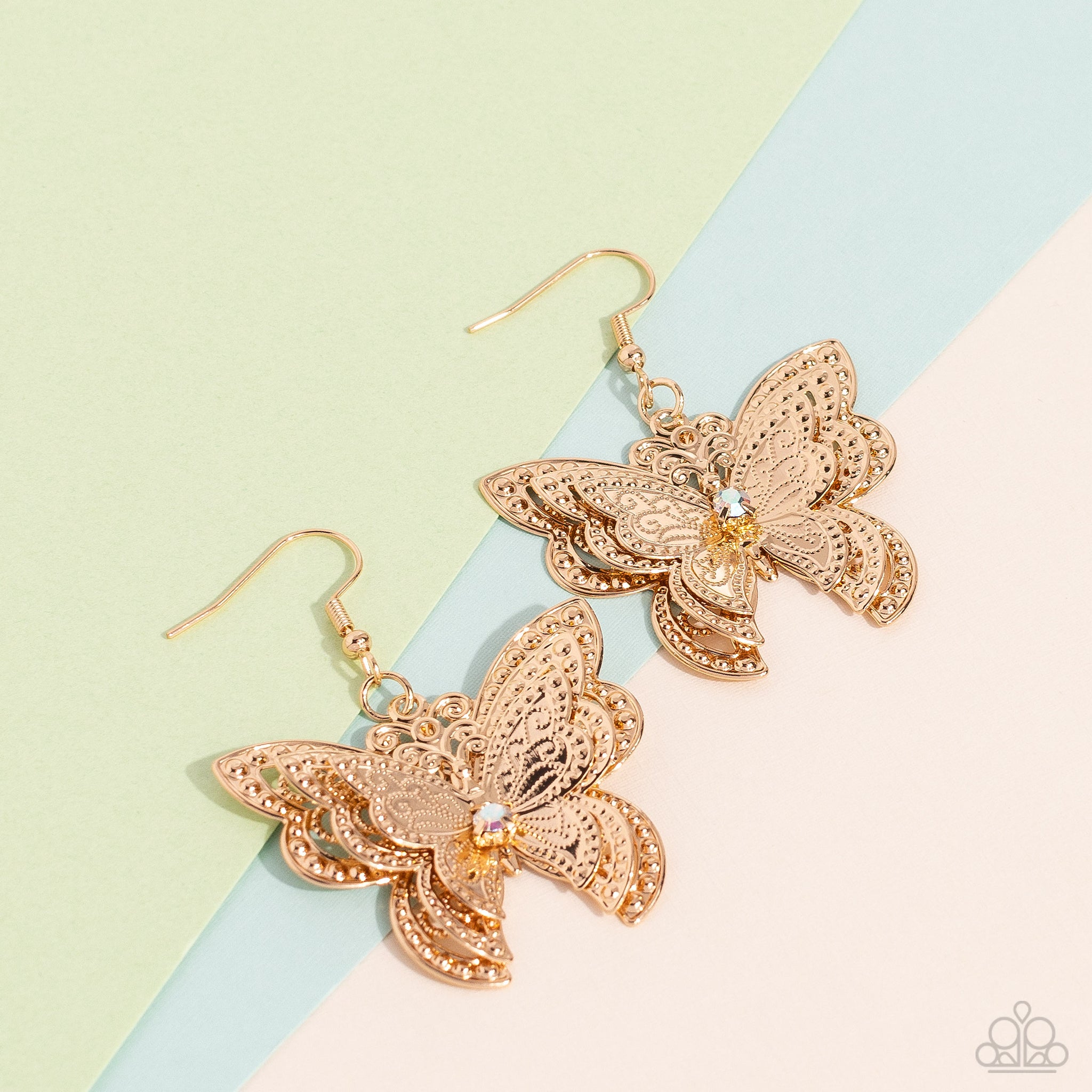 Paparazzi Layered Launch - Multi Earrings
