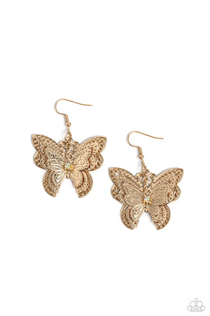 Paparazzi Layered Launch - Multi Earrings