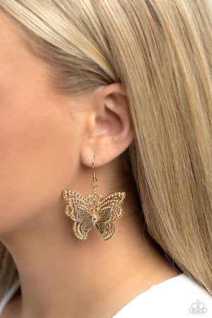 Paparazzi Layered Launch - Multi Earrings