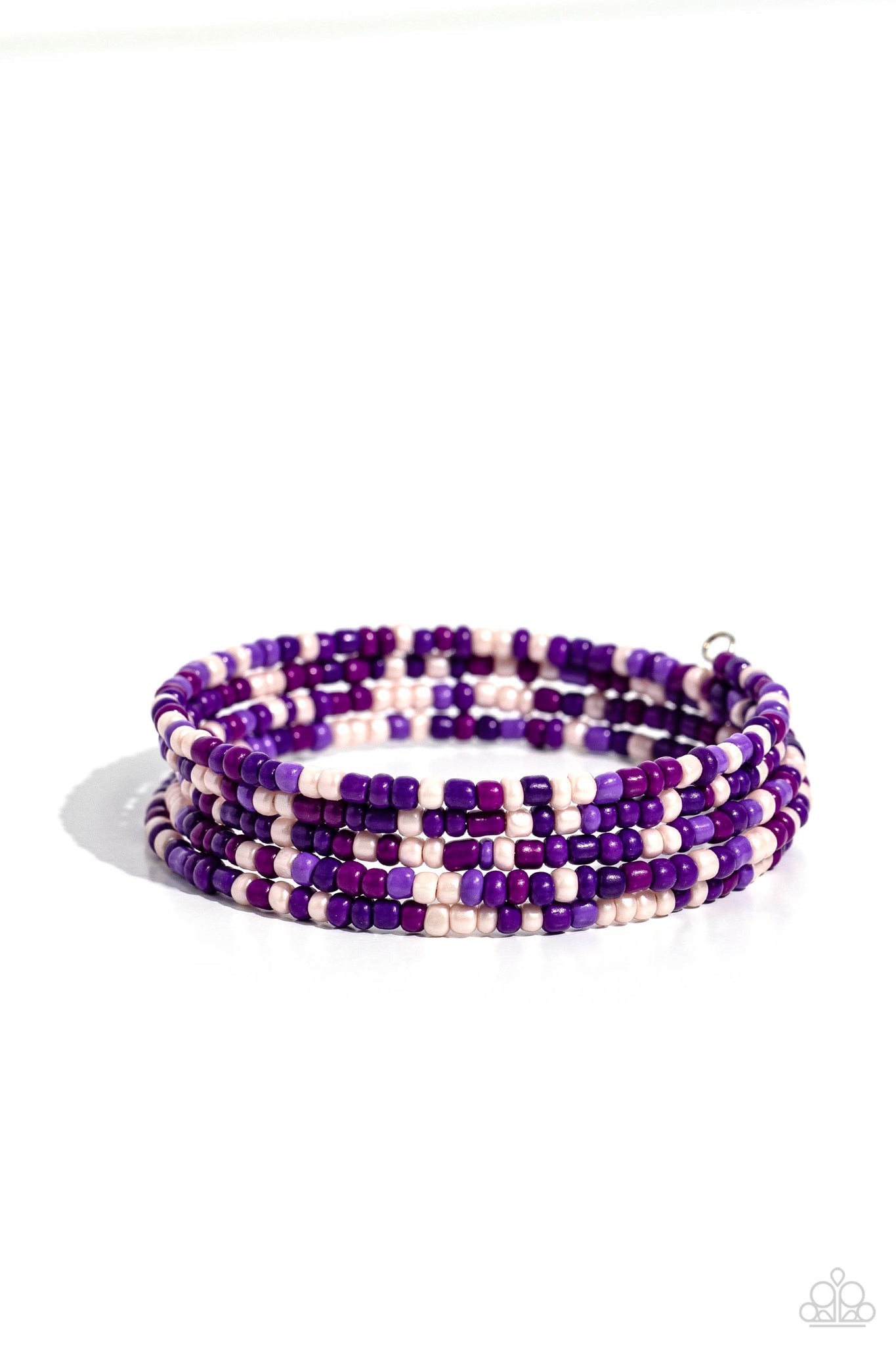 Paparazzi Coiled Candy - Purple Bracelet