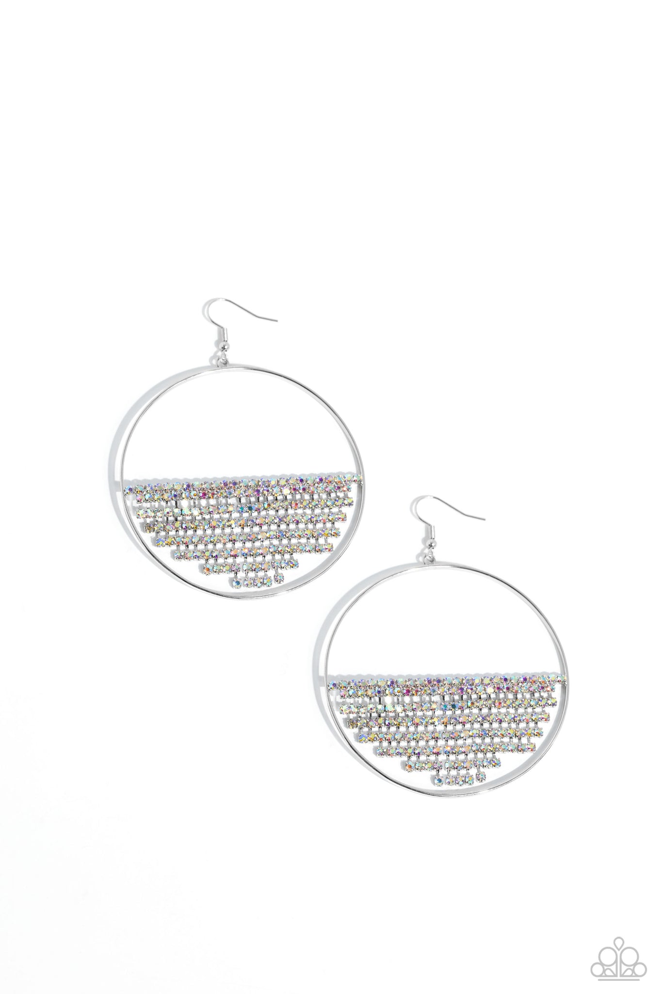 Paparazzi Fierce Fringe - Multi Earrings