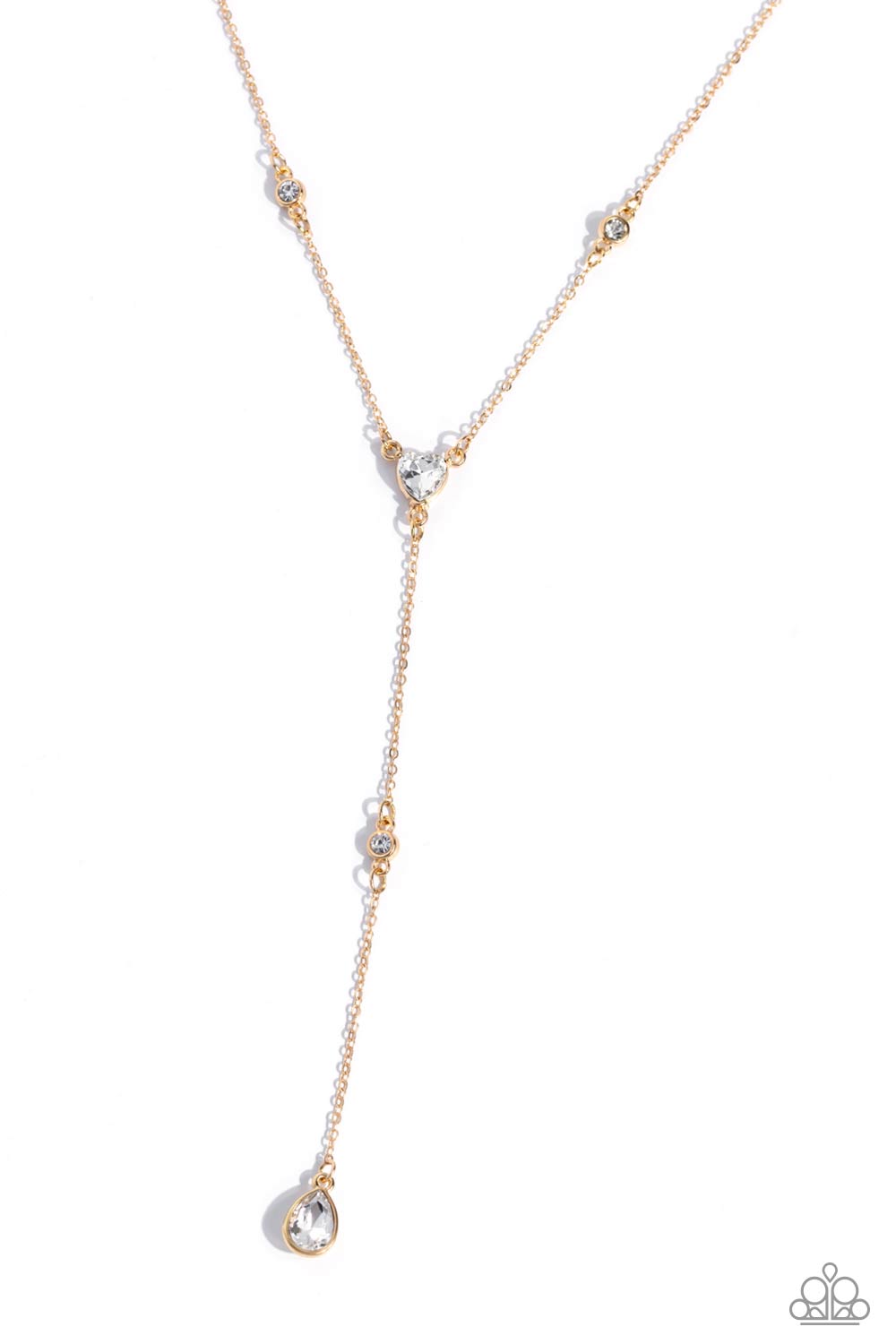 Paparazzi Lavish Lariat - Gold Necklace