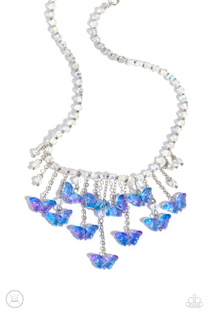 Paparazzi Majestic Metamorphosis - Blue Choker