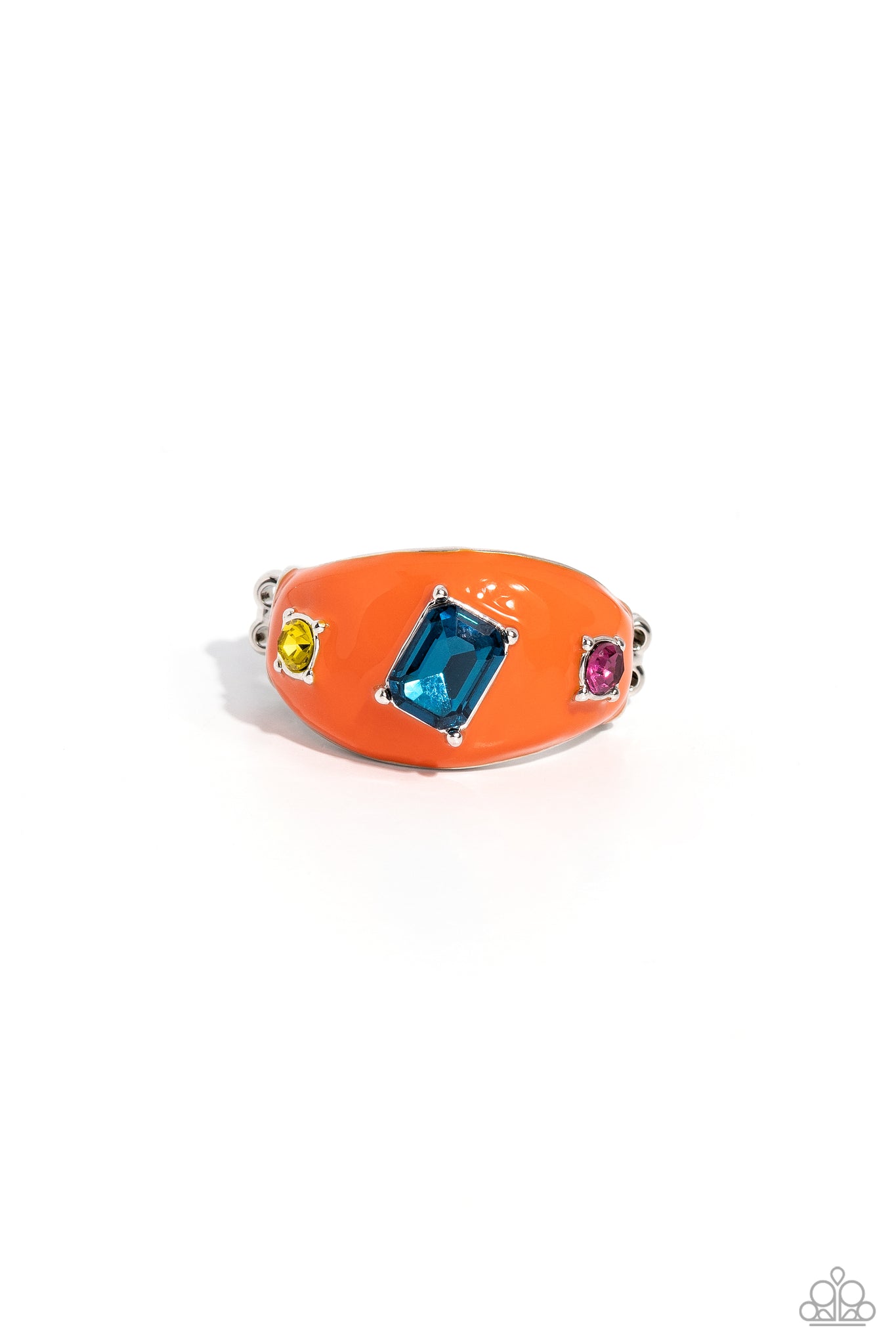 Paparazzi Blinding Behavior - Orange Ring