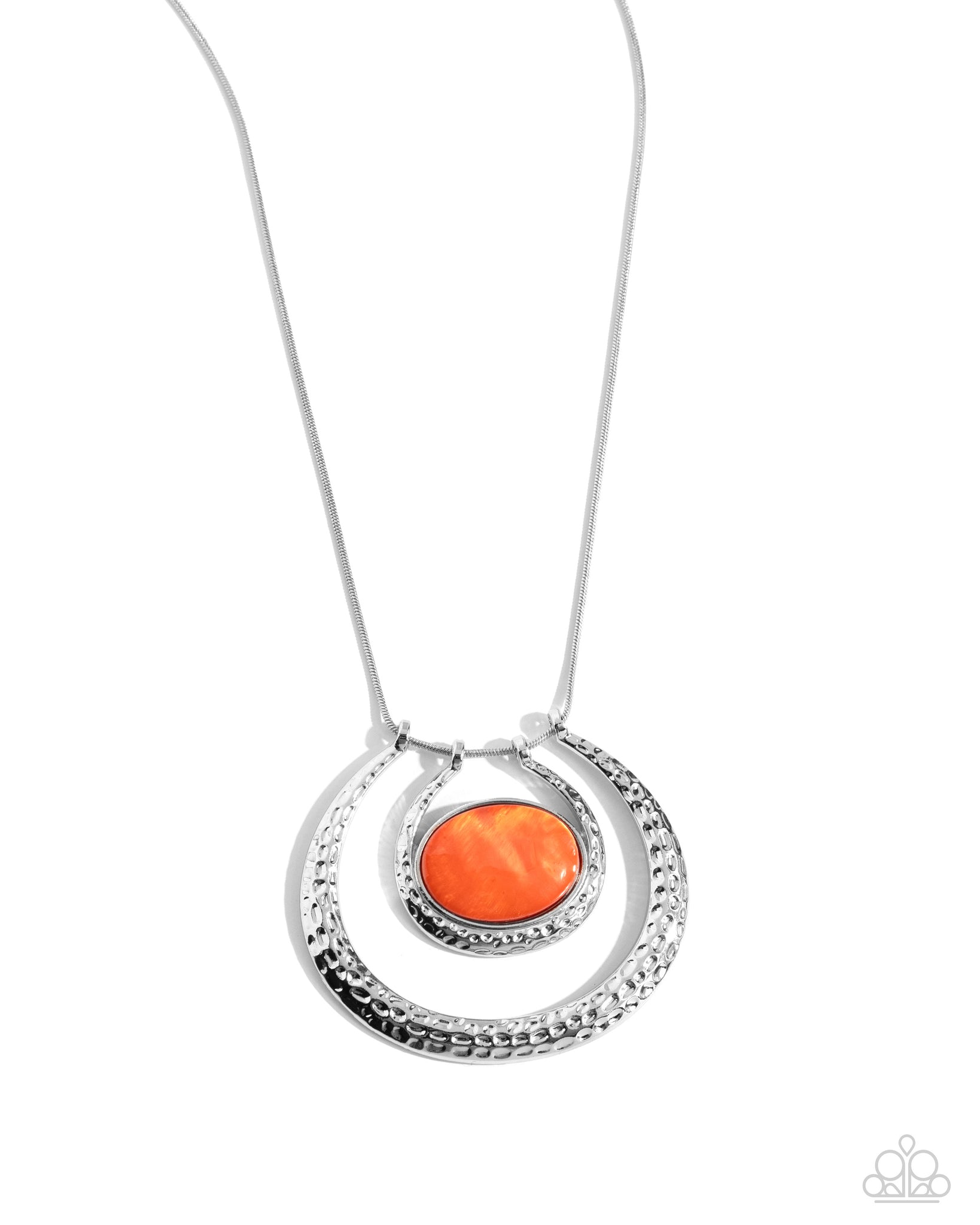 Paparazzi If the HORSESHOE Fits - Orange Necklace