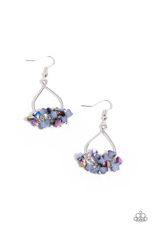 Paparazzi Charm of the Century - Blue Earrings