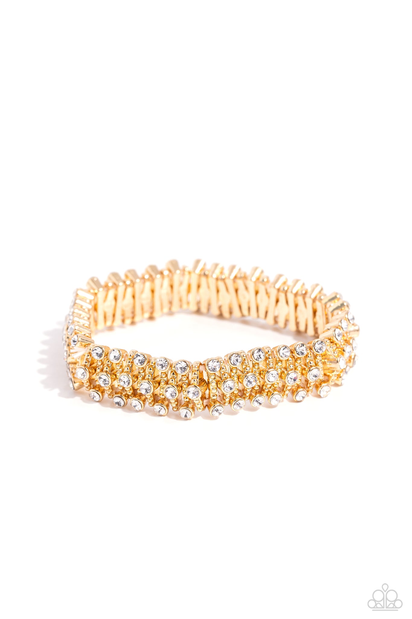 Paparazzi Corporate Confidence - Gold Bracelet