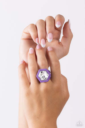 Paparazzi Changing Class - Purple Ring
