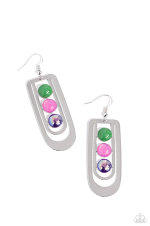 Paparazzi Layered Lure - Multi Earrings