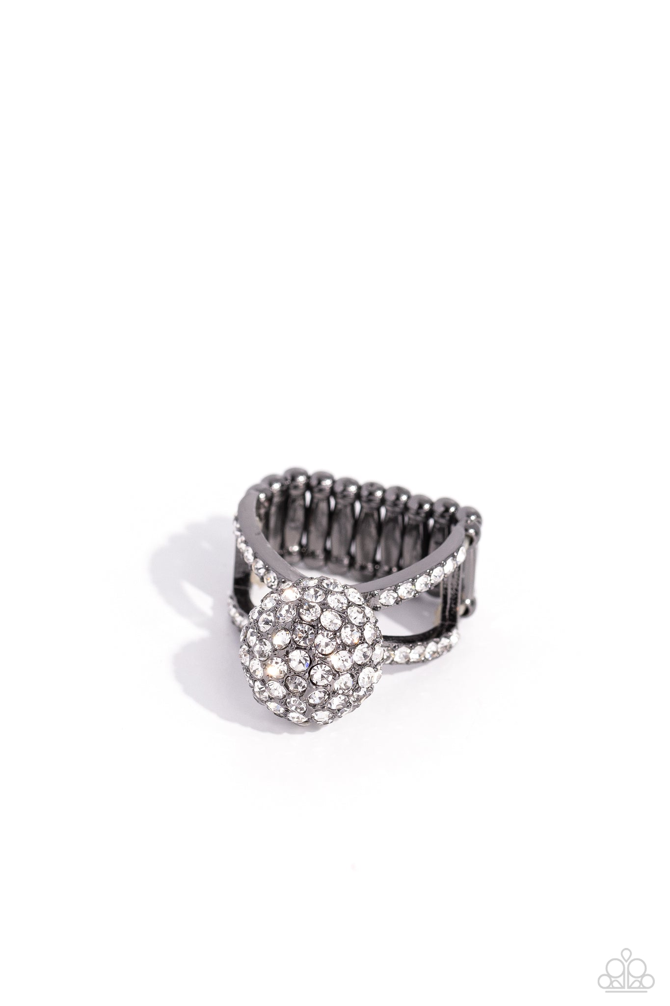 Paparazzi Polished Pageant - Black Ring