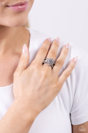 Paparazzi Polished Pageant - Black Ring