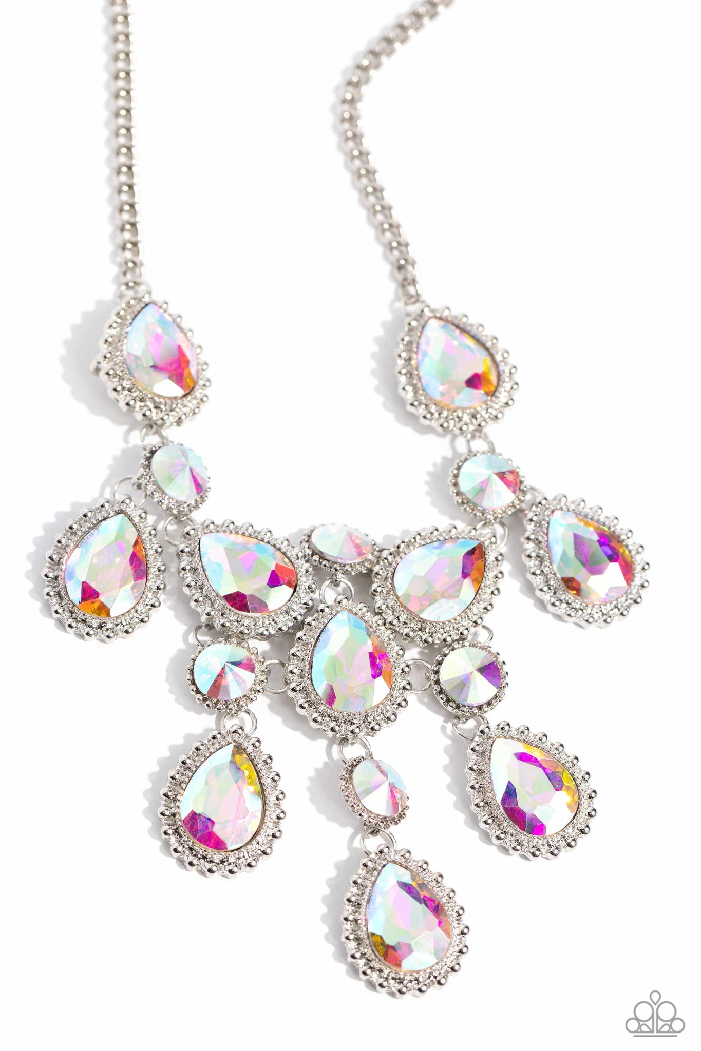 Paparazzi Life of the Party Exclusive December 2023 - Dripping in Dazzle Multi Necklace