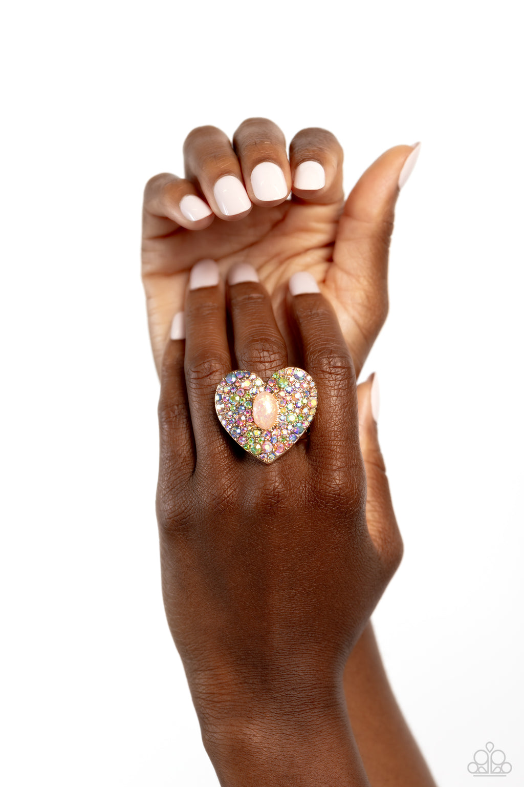 Paparazzi Bejeweled Beau - Gold Ring