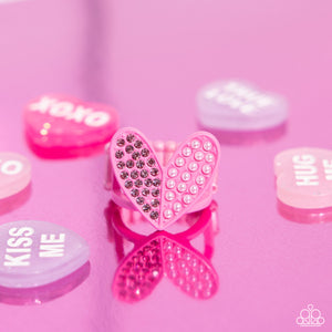 Paparazzi Hometown Heart - Pink Ring
